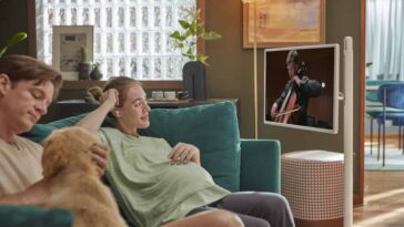 Les points forts de la nouvelle TV StanbyME de LG sur pied