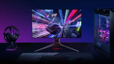 Le moniteur de jeu ASUS ROG Swift OLED PG27AQDM arrive en Afrique du Sud